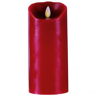 Forever Flame Red Smooth Finish Wax Flameless Candle Today $40.00