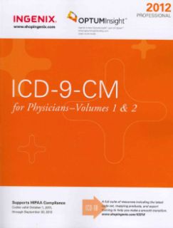 ICD 9 CM 2012 Professional for Physicians (Paperback)