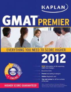 Kaplan Gmat 2012 Premier With Cd rom (Paperback)