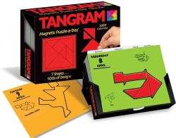Tangram Magnetic Puzzle a day 2009 Calendar