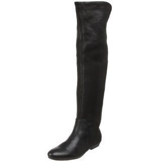 Nine West Womens Sitcom Boot,Black Leather,10 M US Shoes