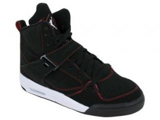 45 High (GS) Boys Basketball Shoes 524865 001 Black 7 M US Shoes
