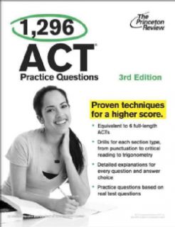 1,296 ACT Practice Questions (Paperback) Today $14.71