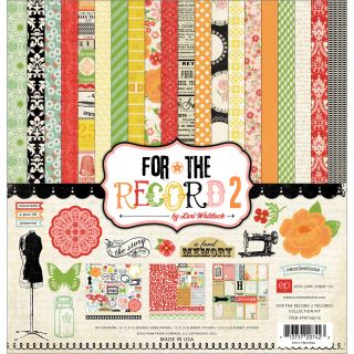 For The Record 2 Tailored Collection Kit 12X12  Today $13.29