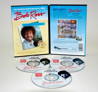 Weber Bob Ross DVD Joy of Painting Series 9. Featuring 13 Shows Today