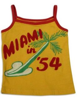 Gold Rush Outfitters   Girls Miami Tank Top, Yellow 25977