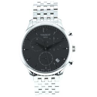 Tissot Mens Tradition Stainless Steel Bracelet Chronograph Watch