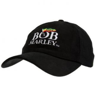 Bob Marley   Flag Logo Baseball Cap Clothing