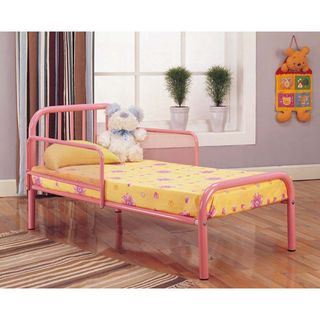 B487P Pink Finish Toddler Bed