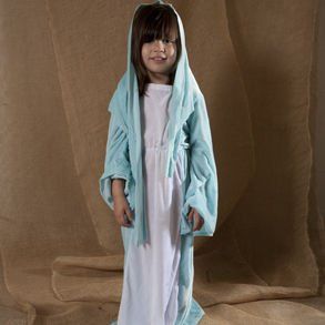 Kids Nativity Mary Costume Clothing