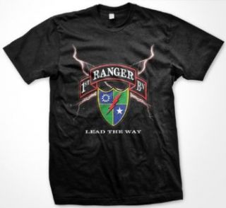 Army, 1st Ranger Battalion Mens T shirt, ARMY Rangers Lead