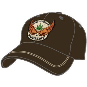 Rockabilia Sublime LB Wings Baseball Cap Fitted Clothing