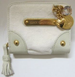 Juicy Couture Zip Around Velour Charms French Wallet