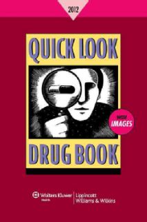 Quick Look Drug Book 2012 (Paperback)