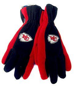 Kansas City Chiefs Fleece Gloves