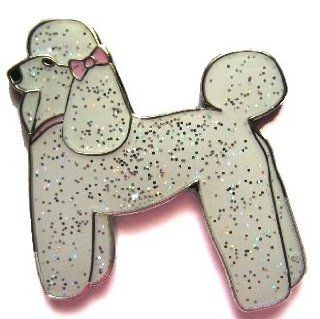 poodle dog golf ball marker, ballmarker with hat clip