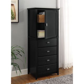 Altra Chelsea Tall Storage Chest with Mirror