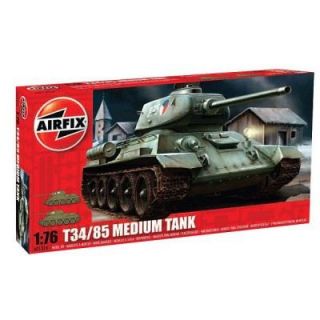 AIRFIX   T34/85 Tank   Dimensions de la maquette assemblée  9.5 x 4