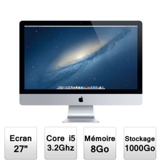 27 (MD096F/A)   Achat / Vente ORDINATEUR TOUT EN UN Apple iMac 27
