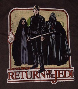 Star Wars Return of The Jedi Shirt Clothing