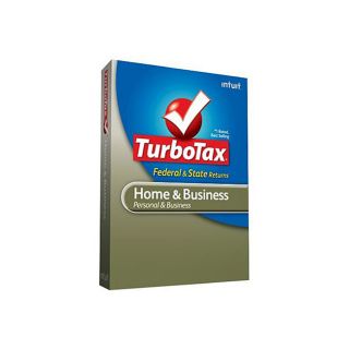 TurboTax Home & Business Federal + State 2009 + Efile