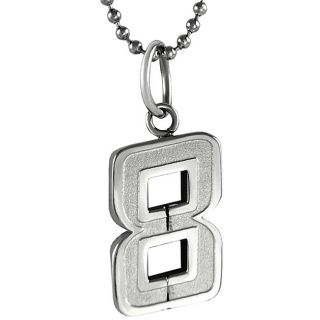 Stainless Steel Number 8 Necklace
