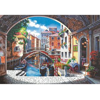 Archway to Venice 20x14 inch Paint by Number Kit