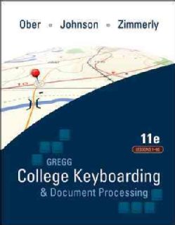 Gregg College Keyboarding & Document Processing Kit 1 Lessons 1 60