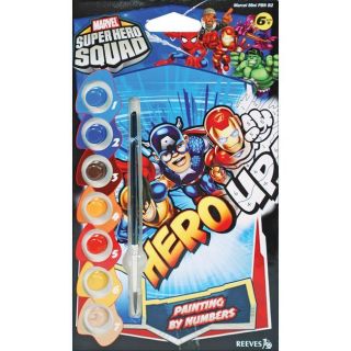 Marvel Mini Paint By Number Super Hero Squad 2 Kit