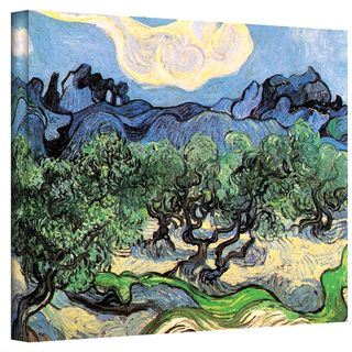 VanGogh Olive Trees Wrapped Canvas Art