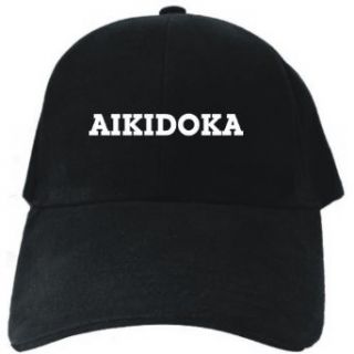 Aikidoka SIMPLE / BASIC Black Baseball Cap Unisex