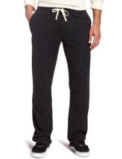 Benson Mens Double Face Sweat Pant, Charcoal/Navy, Small