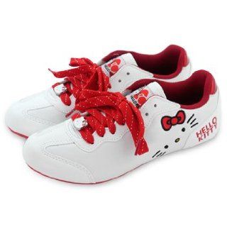 Hello Kitty Athletic Shoes White W8 Toys & Games