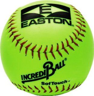 Easton 12 Yellow Incrediball Training Softball Sports