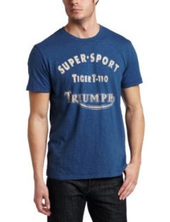 Lucky Brand Mens Triumph Super Sport Graphic Tee Clothing