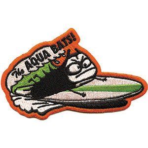 Rockabilia Aquabats Embroidered Patch Clothing