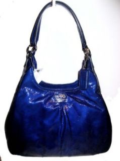 Coach Patent Leather Madison Maggie Hobo Handbag 21238