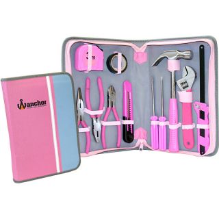Womens Pink 11 piece Tool Set
