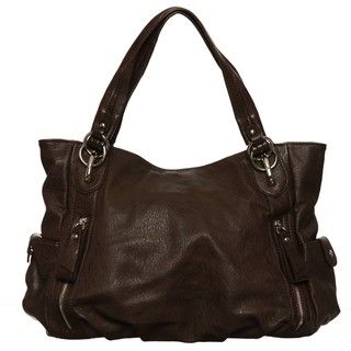 Emperia Faux Leather Hobo Bag