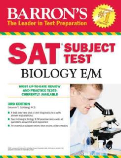 Barrons SAT Subject Test Biology E/M (Paperback) Today $12.28