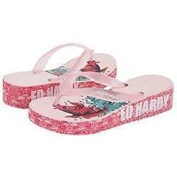 Ed Hardy Kim Womens Pink Sandals