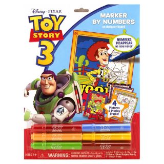 Giddy Up Toy Story 3 Marker by Number Poster Set
