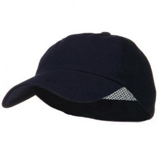 Low Profile Deluxe Mesh Fitted Cap   Navy W35S64A