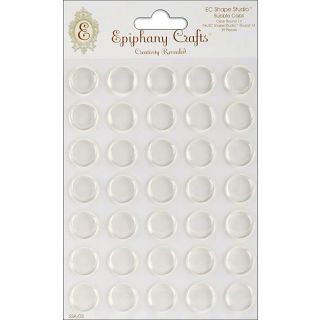 Epiphany Round 14 Clear Bubble Caps 35 pc Package