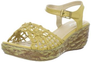 Wanted Shoes Womens Basque Wedge Sandal Shoes