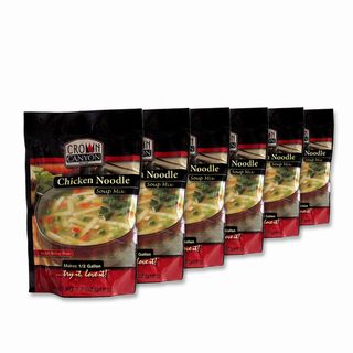Crown Canyon Chicken Noodle Soup Mix Pouch (Pack of 6)
