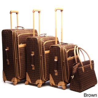 Pierre Cardin Revolution 4 piece Spinner Luggage Set