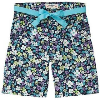 OshKosh BGosh Pull On Bermuda Shorts   Blue Floral