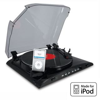 Platine Vinyle   Station daccueil iPod   Enregistrement 33/ 45 tours