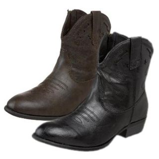 Madden Girl Womens Snapshot Cowboy Boots